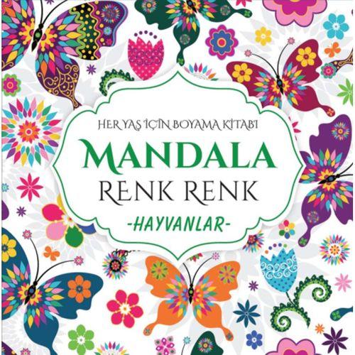 Mandala Renk Renk Hayvanlar Evrensel İletişim Yayınları