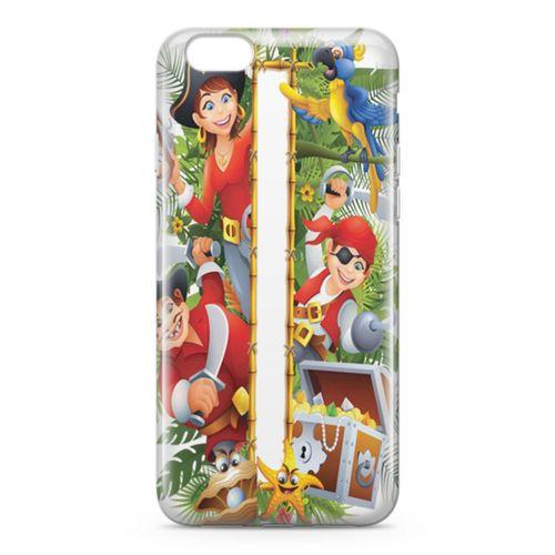 Apple iPhone 6 Plus - 6S Plus Kılıf Karayip Korsanları Arka Kapak Koruma Desenli Full Koruyucu