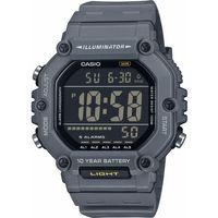 Casio AE-1600H-8BVDF Quartz Dijital Silikon Gri 10 ATM 50 mm Erkek Kol Saati