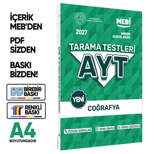 2027 YKS-AYT MEBİ-OGM 4lü Özgün Tarama Sözel (SÖZ) Test Kitabı SETİ A4 Boyut BASKI ÜCRETİ