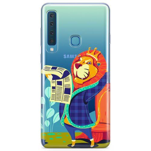 Samsung Galaxy A9 2018 Kılıf Aslan Kral Arka Kapak Koruma Desenli Full Koruyucu