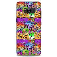 Graffitix (14) Desenli Silikon Kapak Samsung Galaxy S8 Kılıf