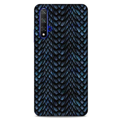Huawei P Smart S 2020 Kılıf Dragons (4) Koruma Kılıfı Ejderha Skin Lacivert