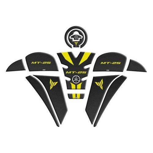YAMAHA Yamaha Mt-25 2020 - 2024 Uyumlu Tank Pad Set 009