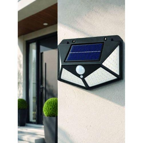 Sensörlü Solar Bahçe Lambası Geniş Açılı Led Aydınlatmalı Balkon Garaj Ve Bahçe Işığı