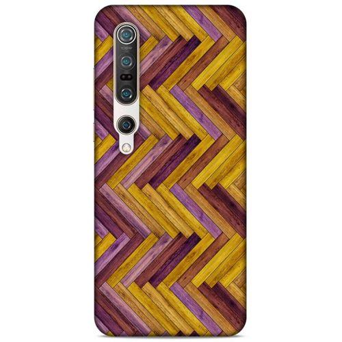 Lopard Xiaomi Mi 10 Pro Uyumlu Kılıf Wood'X (35) Fit Design Kılıf Baskılı