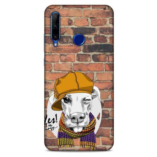 Animax Şapkalı Köpek Huawei Y6P Kılıf Desenli Silikon
