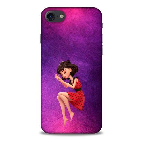 Apple Iphone 7 Kılıf Depresyon (40) Fit Silikon Kılıf Kahverengi Beyaz