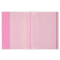 Bigpoint A4 Hazır Defter Kabı 5li Paket Şeffaf Kırmızı - 3 paket (15 adet)