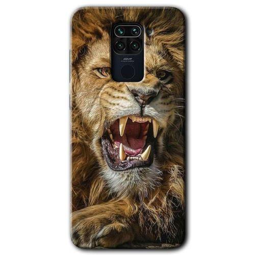 Xiaomi Redmi Note 9 Kılıf Baskılı Arka Kapak - Lion King +Tam Ekran Koruyucu