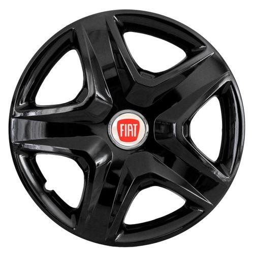 Fiat Tempra 15 Inç Uyumlu Jant Kapağı 4'lü Takım Siyah 6415