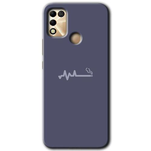 İnfinix Hot 11 Play Kılıf HD Desen Baskılı Arka Kapak - Sigara Zararlıdır