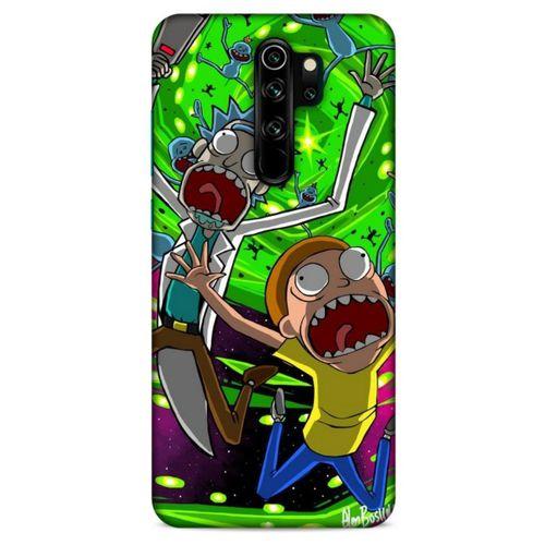 Xiaomi Redmi Note 8 Pro Uyumlu Kılıf Rick And Morty (22) Tam Koruma Kılıfı Nancy
