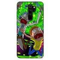 Xiaomi Redmi Note 8 Pro Uyumlu Kılıf Rick And Morty (22) Tam Koruma Kılıfı Nancy