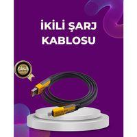 Dayanıklı 4’ü 1 Arada Çok Fonksiyonlu Hızlı Şarj Veri Kablosu