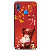 Yılbaşı Süsleri 03 Huawei Psmart 2019 Kılıf Silikon Kapak