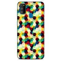 Geometrix 23 Samsung Galaxy M30s Kılıf Silikon Kapak