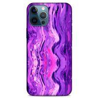Mermer Mor Apple iPhone 12 Pro Max Kılıf