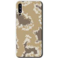 MRCİLETİSİM MRCİLETİSİM Samsung Galaxy A70s Kılıf HD Desen Baskılı Arka Kapak + Temperli Cam - Kamuflaj 33