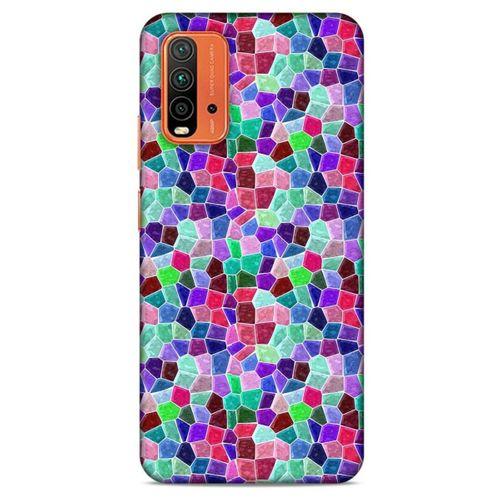 Lopard Xiaomi Redmi 9T Uyumlu Kılıf Geometrix (29) Arka Koruma Kılıfı