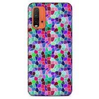 Lopard Xiaomi Redmi 9T Uyumlu Kılıf Geometrix (29) Arka Koruma Kılıfı