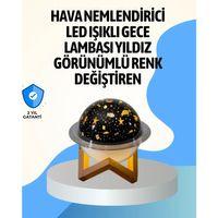 Projektör Işıklı Ve Aromaterapi Destekli Taşınabilir Nemlendirici Cihaz Usb Bağlantılı