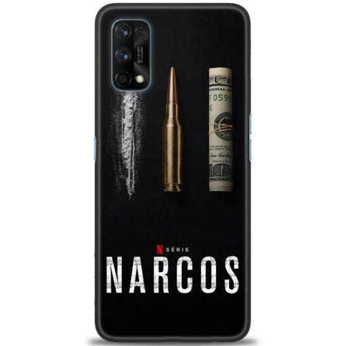 Realme 7 Pro Kılıf HD Baskılı Kılıf - Narcos + Tam Ekran Koruyucu