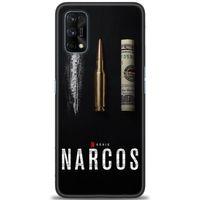 Realme 7 Pro Kılıf HD Baskılı Kılıf - Narcos + Tam Ekran Koruyucu