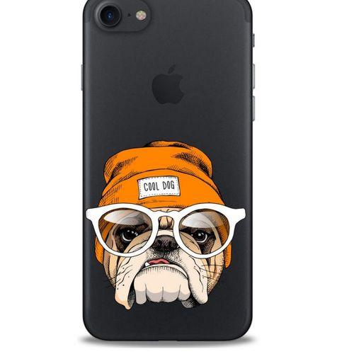 Zoologix (34) Apple Iphone 7 Şeffaf Kılıf Silikon Desenli