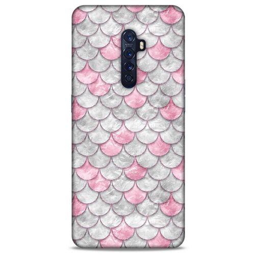 Mermer Desenli (30) Tema Silicone Case Toz Pembe Oppo Reno 2 Kılıf