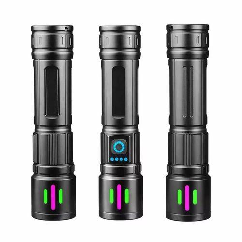 Bedotech Bd-15 6.4w Tg Led Çok Fonksiyonlu Alüminyum Alaşımlı Zoomlu Type-c Şarjlı El Feneri