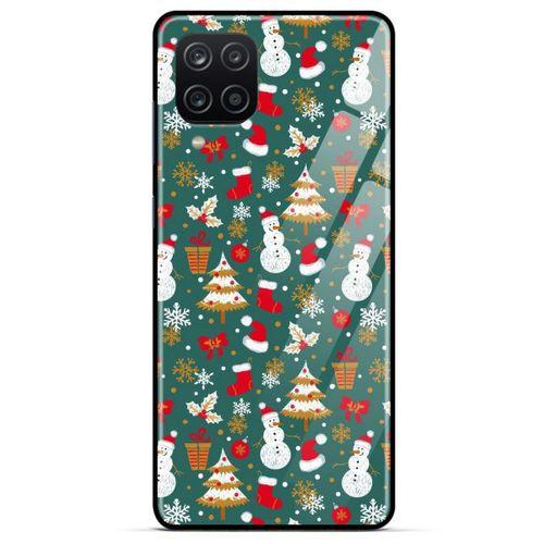 Samsung Galaxy A12 Kılıf Yılbaşı Süsleri (44) Tough Armor Kılıf