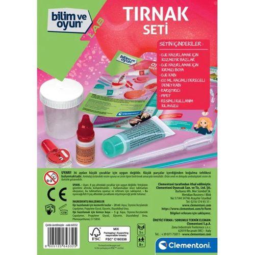 Çocuk 64332 Bilim ve Oyun - Tırnak Seti +7 yaş