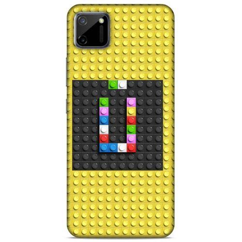 Lopard Oppo Realme C11 Uyumlu Kılıf BloX (34) Slim Armor Kılıf Ü Harfi