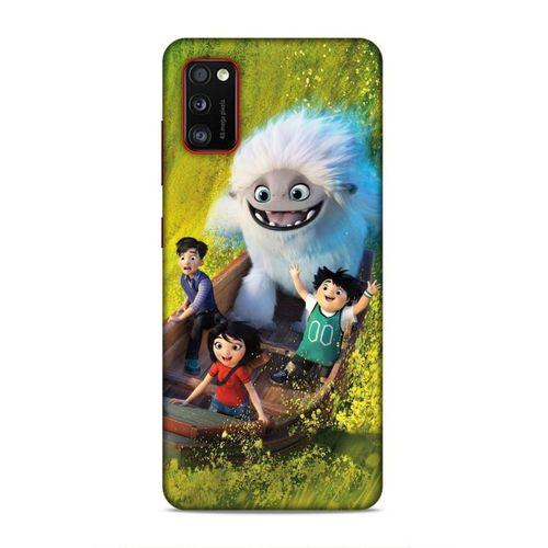 Samsung Galaxy A41 Uyumlu Kılıf BMovie (46) Core Armor Kılıf Tropikal orman yeşili