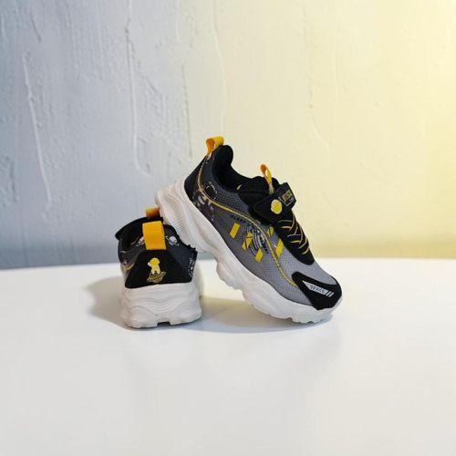 Wisco 065 Siyah-Sarı Erkek Çocuk Spor Ayakkabı