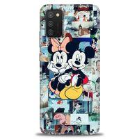 Samsung Galaxy A02S Kılıf HD Baskılı Kılıf - Cartoons + Tam Ekran Koruyucu