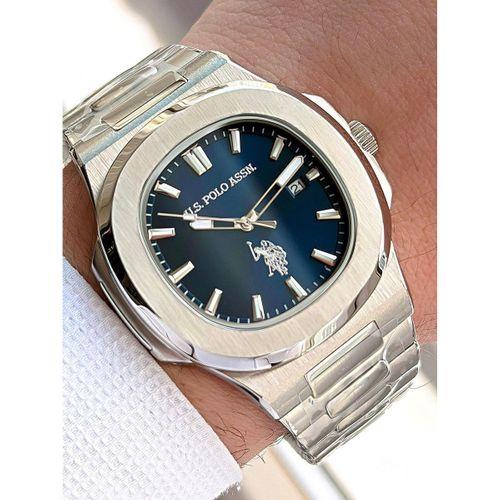 U.S.Polo Assn Çelik Kasa Ve Kordon 2 Yıl Garantili 3 Atm Suya Dayanıklı Erkek Kol Saati E.PA1150-03