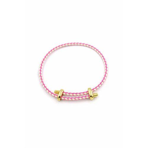 İp Bileklik - Fuşya