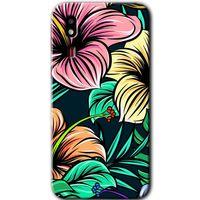 Potkal Hediye Fabrikası Samsung Galaxy A2 Core Kılıf HD Desen Baskılı Arka Kapak - Çizim Çiçekler