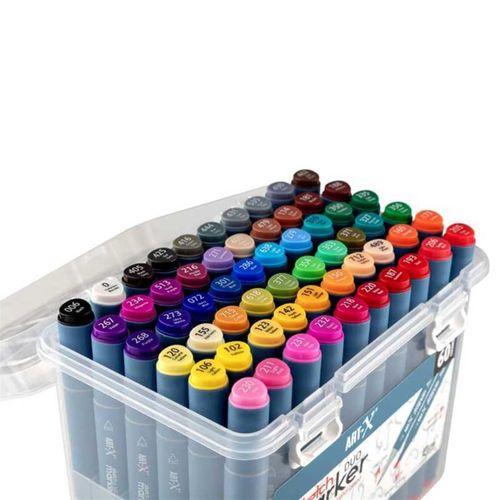 Rich Art-X Sketch Marker Duo 60lı Set 18050