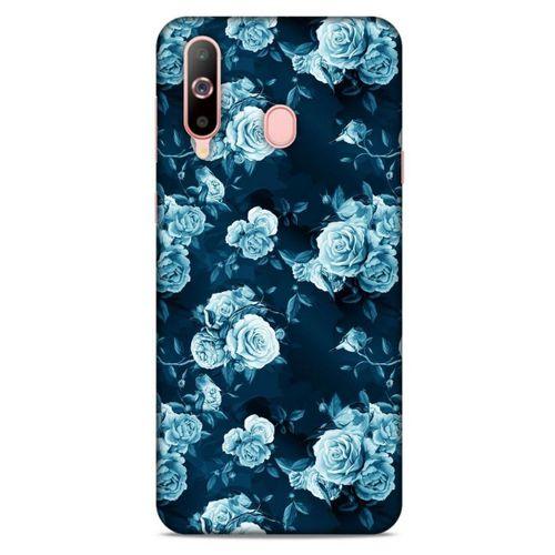 Samsung Galaxy A60 Uyumlu Kılıf Mavi Delisi (42) Rugged Armor Kılıf Gül