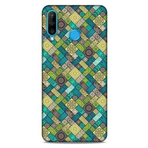 Ethnic Culture (31) Huawei P30 Lite Kılıf Silikon Kapak Desenli