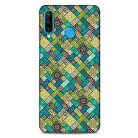 Ethnic Culture (31) Huawei P30 Lite Kılıf Silikon Kapak Desenli