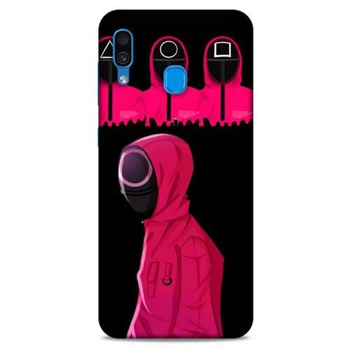 Samsung Galaxy A30 Uyumlu Kılıf Squid Game (42) Rugged Armor Kılıf Sun-Hi