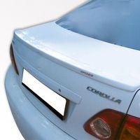 Toyota Corolla Uyumlu Spoiler 2008 Ve Sonrası Bagaj Gt Beyaz Boyalı Drs