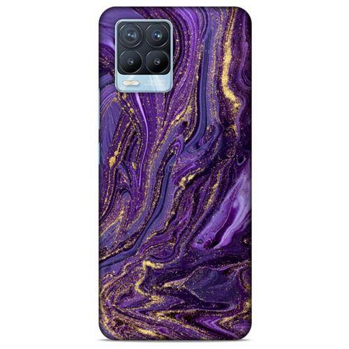 Samsung Galaxy A22 Uyumlu Kılıf Mor Delisi (3) Kapak Kumlu