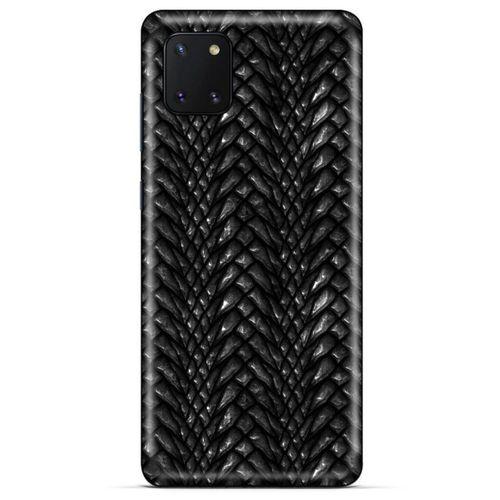 Huawei Y5P Kılıf Dragons (2) Kabı Ejderha Deri Siyah