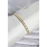 Xuping Model Zirkon Taşlı Gold Renk Kadın Bileklik