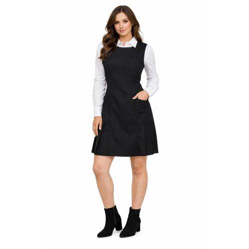 Kadın Siyah Jile Elbise SIYAH-008